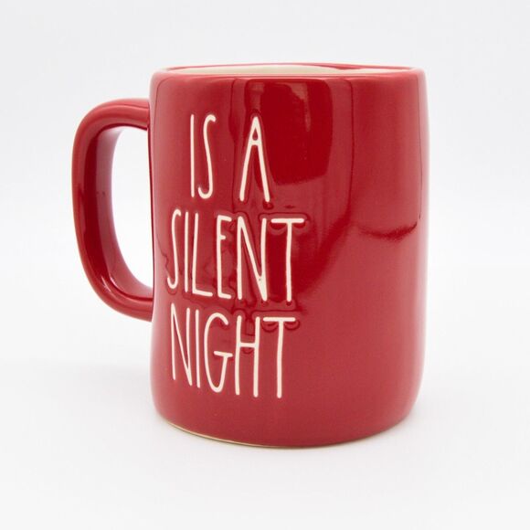 Red Rae Dunn Mug, All Mama Wants for Christmas 16oz Ceramic Coffee Cup Gift, New - Picture 6 of 10